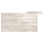 Carrelage Zellige imitation gris clair nuancé irrégulier brillant 5x25cm , natucpiastrelli ash dans la salle de bain Carrelage Zellige imitation gris clair nuancé irrégulier brillant 5x25cm , natucpiastrelli ash dans la salle de bain