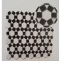 Mosaique salle de bain Dif octogone marbre blanc avec cabochon noir sur trame brillant 27x31x1cm, art-déco gatsby Mosaique salle de bain Dif octogone marbre blanc avec cabochon noir sur trame brillant 27x31x1cm, art-déco gatsby