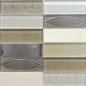 mosaique rectangle de verre et pierre beige salle de bain crédence de cuisine sur trame 30x30cm moxgeo mosaique rectangle de verre et pierre beige salle de bain crédence de cuisine sur trame 30x30cm moxgeo