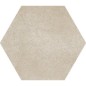 Carrelage hexagonal taupe apegwork taupe en grès cérame émaillé imitation ciment 21x18,2cm Carrelage hexagonal taupe apegwork taupe en grès cérame émaillé imitation ciment 21x18,2cm