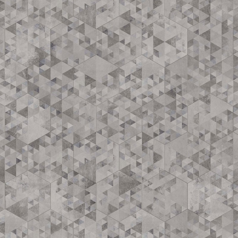 Carrelage hexagone décoré imitation pierre 23x26.6cm Viv Benenden Sombra Carrelage hexagone décoré imitation pierre 23x26.6cm Viv Benenden Sombra