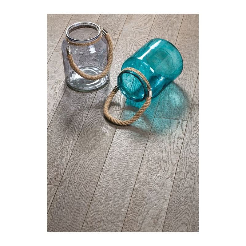 Parquet forte épaisseur gris métal massif en chêne français scié, plancher bois épaisseur 21mm, grande largeur 190 mm chx Parquet forte épaisseur gris métal massif en chêne français scié, plancher bois épaisseur 21mm, grande largeur 190 mm chx