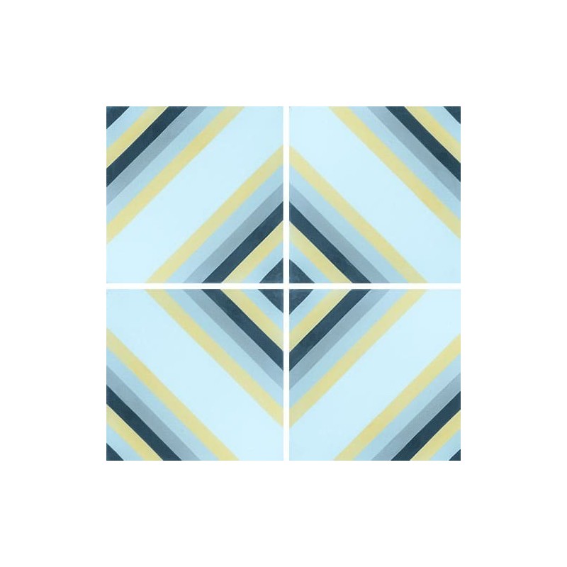Carrelage ciment décor géométrique 7130-1-1 20x20cm Carrelage ciment décor géométrique 7130-1-1 20x20cm