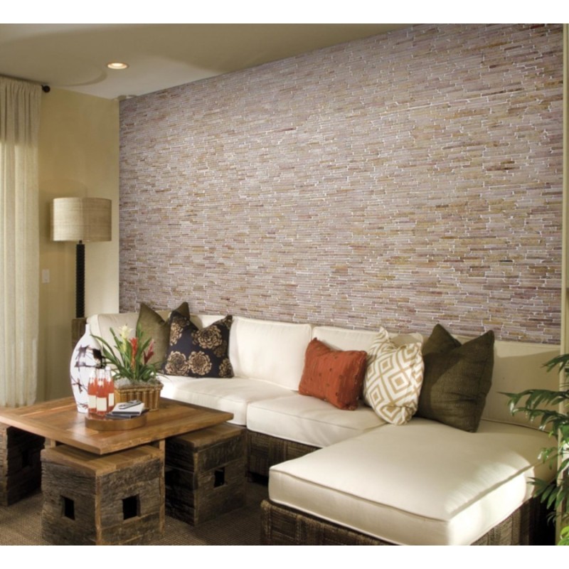 Parement mosaique en pierre rouge mur marbre kuda rouge 30x30x1cm sur trame mox Parement mosaique en pierre rouge mur marbre kuda rouge 30x30x1cm sur trame mox