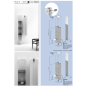 Sèche-serviette radiateur électrique contemporain vertical design salle de bain AntxT2V 150.6x23cm de couleur Sèche-serviette radiateur électrique contemporain vertical design salle de bain AntxT2V 150.6x23cm de couleur
