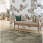 Carrelage hexagone imitation beton vert dénuancé mat 23x27cm,  duresix saona esmeralda antidérapant R10