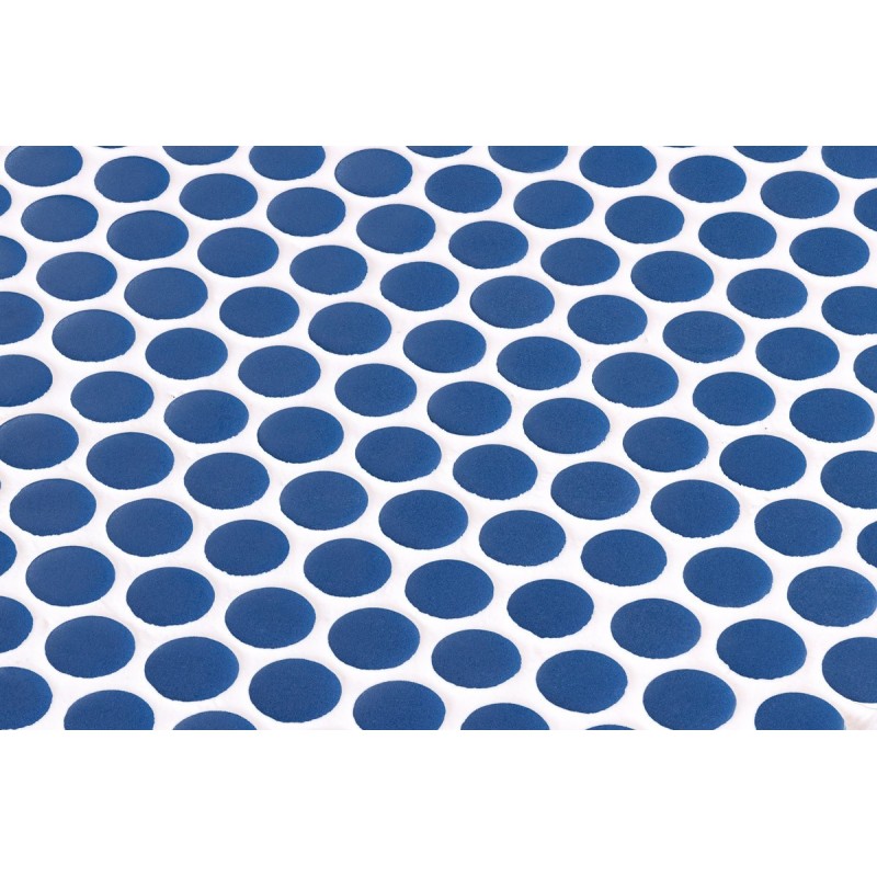Emaux de verre rond bleu mat d:19mm sur plaque de 28.5x28.5cm sol et mur onxpenny deep blue mat Emaux de verre rond bleu mat d:19mm sur plaque de 28.5x28.5cm sol et mur onxpenny deep blue mat