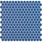 Emaux de verre rond bleu mat d:19mm sur plaque de 28.5x28.5cm sol et mur onxpenny deep blue mat Emaux de verre rond bleu mat d:19mm sur plaque de 28.5x28.5cm sol et mur onxpenny deep blue mat