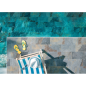 Carrelage piscine imitation pierre de bali bleu dénuancé 30x60cm et 15x15cm savfiji turquoise antidérapant R11 Carrelage piscine imitation pierre de bali bleu dénuancé 30x60cm et 15x15cm savfiji turquoise antidérapant R11