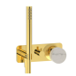 Mitigeur encastré 3 voies avec douchette, marbre blanc: chromé, blanc mat, noir mat, or, or rose, nickel brossé IM314 Mitigeur encastré 3 voies avec douchette, marbre blanc: chromé, blanc mat, noir mat, or, or rose, nickel brossé IM314