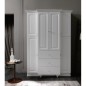 Meuble de salle de bain de style ancien, rétro, art-déco laqué blanc mat largeur150cm hauteur210cm compx AC15B Meuble de salle de bain de style ancien, rétro, art-déco laqué blanc mat largeur150cm hauteur210cm compx AC15B