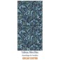Carrelage décor imitation feuille bleue en grès cérame émaillé 60x120cm rectifié diff reve bleu Carrelage décor imitation feuille bleue en grès cérame émaillé 60x120cm rectifié diff reve bleu