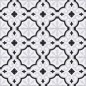 Carrelage imitation carreau ciment décoré noir et blanc mat, sol et mur, 20x20x0.9cm, pasicorly blanc Carrelage imitation carreau ciment décoré noir et blanc mat, sol et mur, 20x20x0.9cm, pasicorly blanc