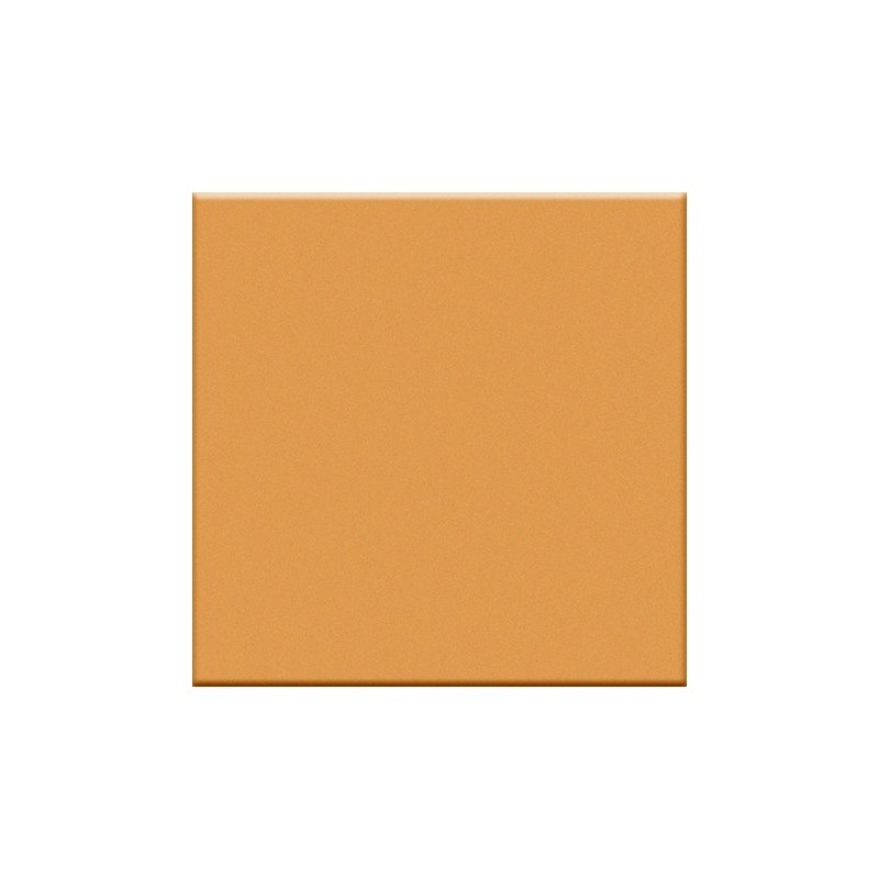 Mosaique orange mandarine mat salle de bain sol et mur cuisine  5X5X0.7 cm sur trame VOX mandarino