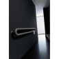 Sèche-serviette radiateur eau chaude design Antxtubone O horizontal noir ou blanc à fixer au mur 3 fois 150x21cm Sèche-serviette radiateur eau chaude design Antxtubone O horizontal noir ou blanc à fixer au mur 3 fois 150x21cm