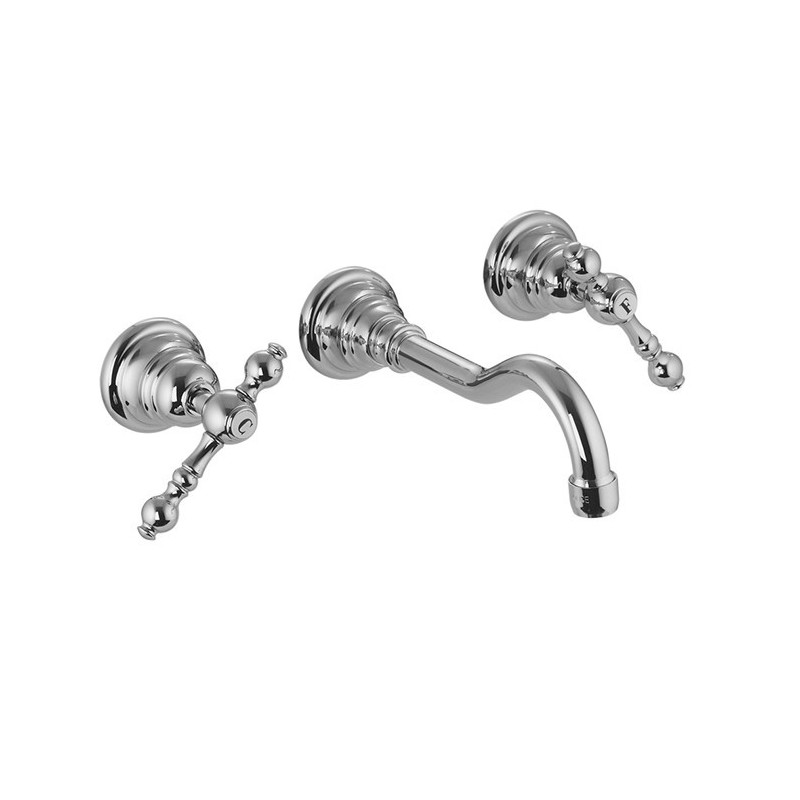 Mélangeur lavabo encastré art-déco, F5051/5 chromé, nickel brossé, or, or brossé, vieux cuivre, vieux bronze Mélangeur lavabo encastré art-déco, F5051/5 chromé, nickel brossé, or, or brossé, vieux cuivre, vieux bronze