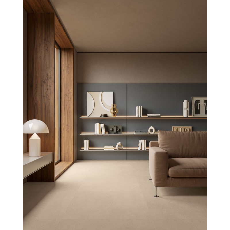Carrelage beige imitation béton sablé uni mat, 60x60, 90x90, 60x120, 120x120cm rectifié, santasable beige Carrelage beige imitation béton sablé uni mat, 60x60, 90x90, 60x120, 120x120cm rectifié, santasable beige