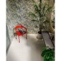 Carrelage décor feuille vert clair mat 60x120 rectifié, santajardin 01 présenté avec santasable light Carrelage décor feuille vert clair mat 60x120 rectifié, santajardin 01 présenté avec santasable light