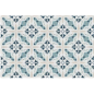 Carrelage imitation carreau ciment terrasse de piscine bleu et blanc antidérapant R11 20x20cm estix HP41 Carrelage imitation carreau ciment terrasse de piscine bleu et blanc antidérapant R11 20x20cm estix HP41