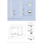 Sèche-serviette radiateur électrique design en forme d' IPN, salle de bain, AntxT2O blanc brillant Sèche-serviette radiateur électrique design en forme d' IPN, salle de bain, AntxT2O blanc brillant