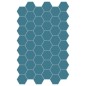 Carrelage hexagonal, sol et mur, bleu lumineux mat 14x16cm terx hexamat cadet blue Carrelage hexagonal, sol et mur, bleu lumineux mat 14x16cm terx hexamat cadet blue
