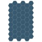 Carrelage hexagonal, sol et mur, bleu mat 14x16cm terx hexamat aegean blue Carrelage hexagonal, sol et mur, bleu mat 14x16cm terx hexamat aegean blue