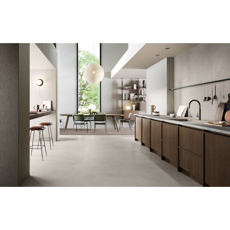 Carrelage imitation pierre gris uni mat, 60x60, 90x90, 60x120, 120x120cm rectifié, santasilkistone greige Carrelage imitation pierre gris uni mat, 60x60, 90x90, 60x120, 120x120cm rectifié, santasilkistone greige