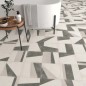 Carrelage imitation carreau ciment multicolor 20x20cm VivOsaka blanco patchwork Carrelage imitation carreau ciment multicolor 20x20cm VivOsaka blanco patchwork