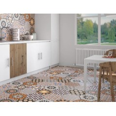 Carrelage hexagone tomette realandalusi  28.5x33cm