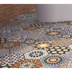 Carrelage hexagone tomette realandalusi  28.5x33cm