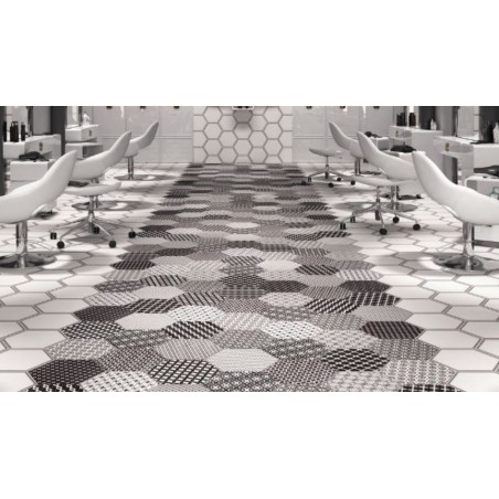 Carrelage hexagone tomette realandalusi  28.5x33cm