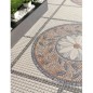 Carrelage imitation mosaique de pierre oriental realtrevi décor 44x44cm