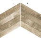 Carrelage chevron imitation bois de palette taupe realdpallet camel mat droit 70x40cm Carrelage chevron imitation bois de palette taupe realdpallet camel mat droit 70x40cm