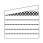 Mosaique rectangulaire mat noir nero 5X40X0.85m sur trame VOX en grès cérame émaillé sol et mur Mosaique rectangulaire mat noir nero 5X40X0.85m sur trame VOX en grès cérame émaillé sol et mur