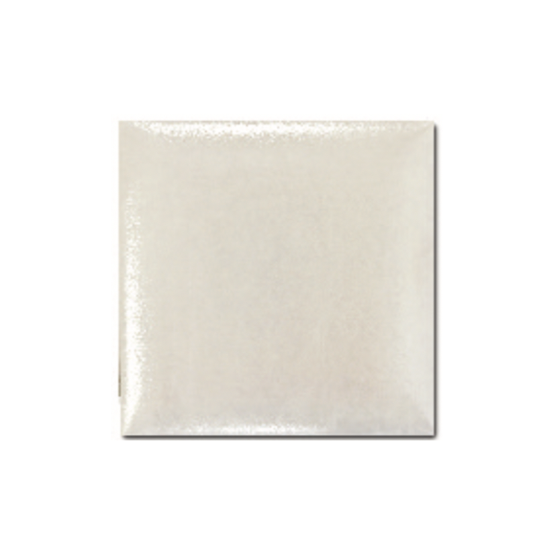 Carrelage 3D satin Dif coussin ivoire irisé 15x15cm