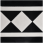 Carrelage ciment véritable frise 4530-1 20x20cm Carrelage ciment véritable frise 4530-1 20x20cm