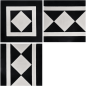 Carrelage ciment véritable frise 4530-1 20x20cm Carrelage ciment véritable frise 4530-1 20x20cm